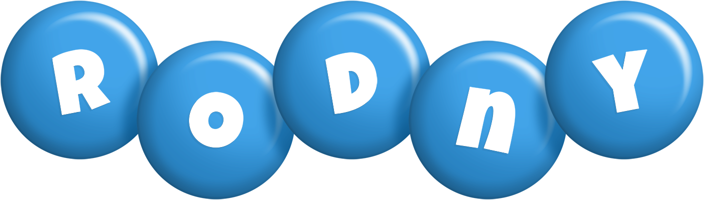 Rodny candy-blue logo