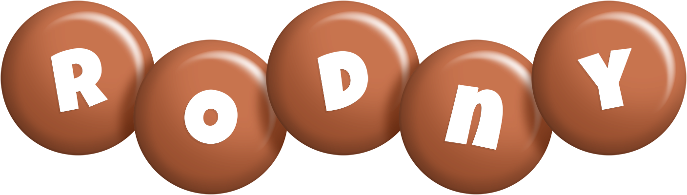 Rodny candy-brown logo