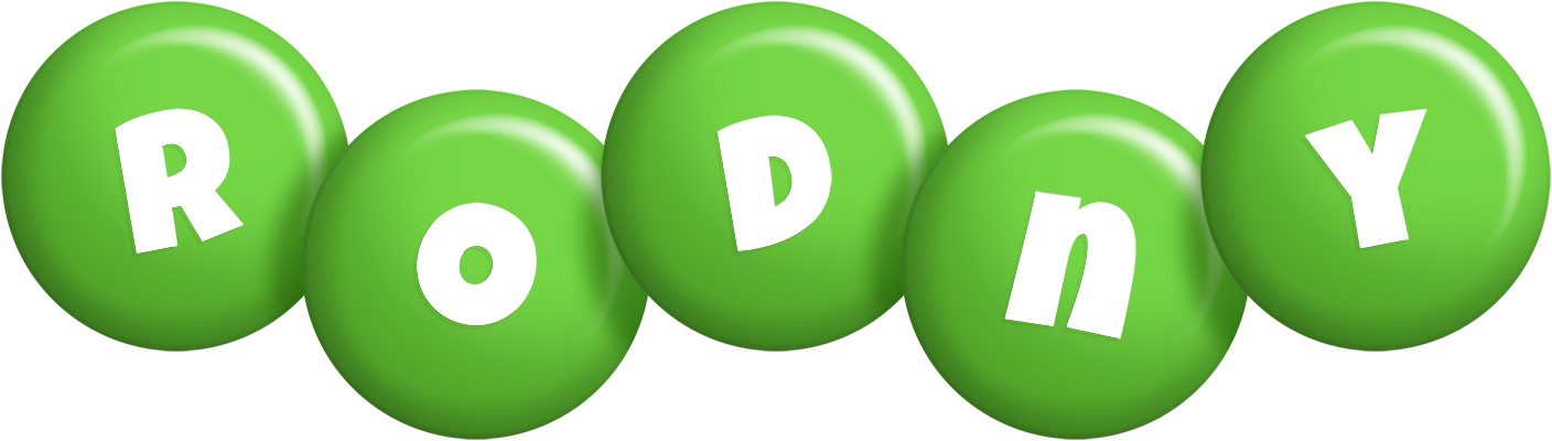 Rodny candy-green logo