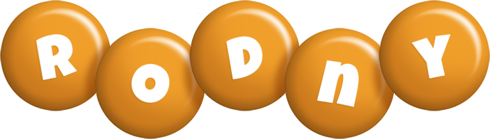 Rodny candy-orange logo