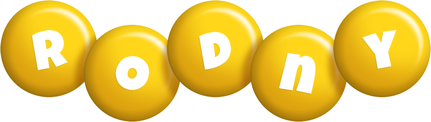 Rodny candy-yellow logo