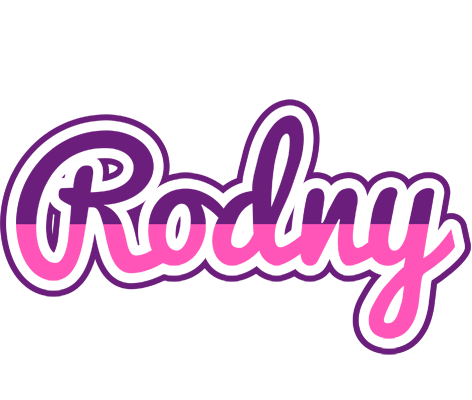 Rodny cheerful logo