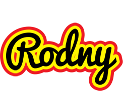Rodny flaming logo