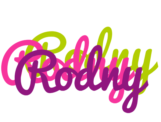 Rodny flowers logo