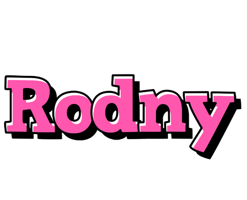 Rodny girlish logo