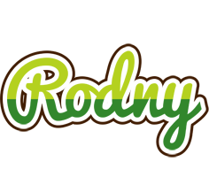 Rodny golfing logo