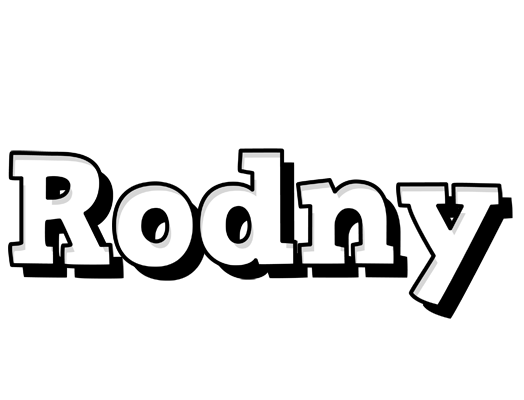 Rodny snowing logo