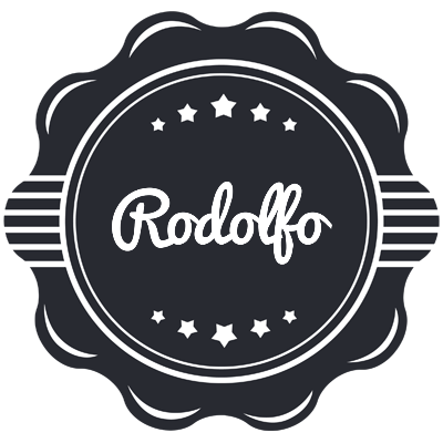 Rodolfo badge logo