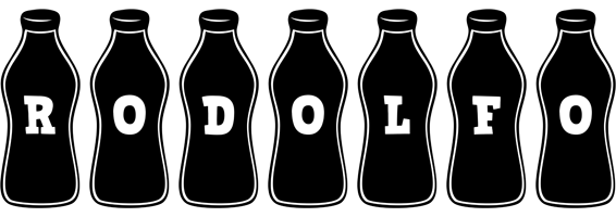 Rodolfo bottle logo