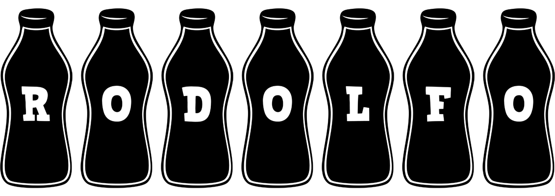 Rodolfo bottle logo
