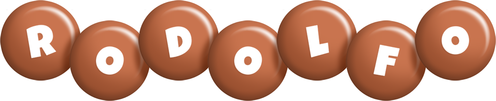 Rodolfo candy-brown logo