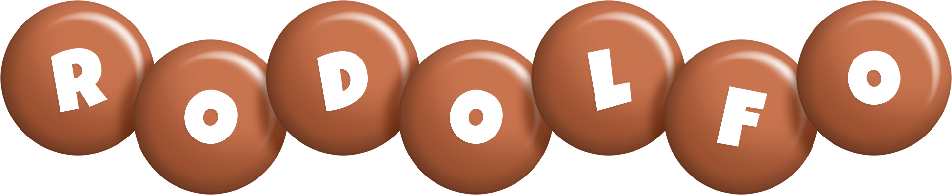 Rodolfo candy-brown logo