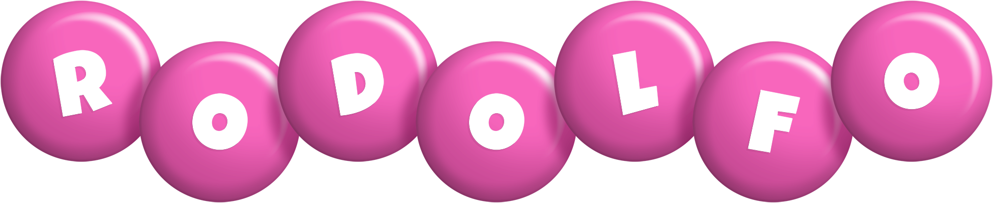 Rodolfo candy-pink logo