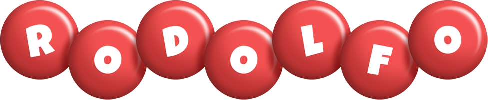Rodolfo candy-red logo