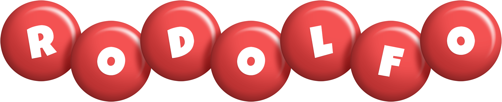 Rodolfo candy-red logo