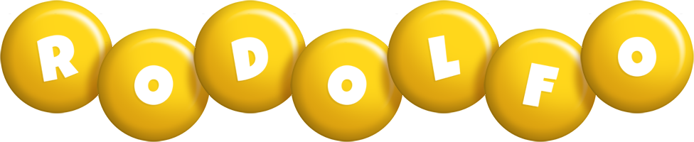 Rodolfo candy-yellow logo