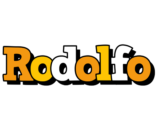 Rodolfo cartoon logo