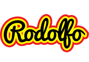 Rodolfo flaming logo