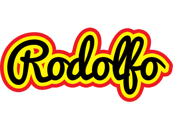 Rodolfo flaming logo