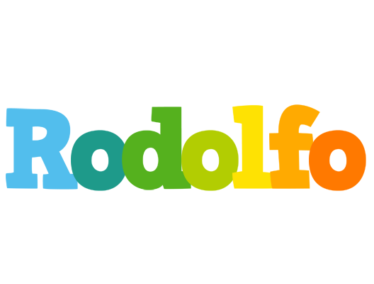 Rodolfo rainbows logo
