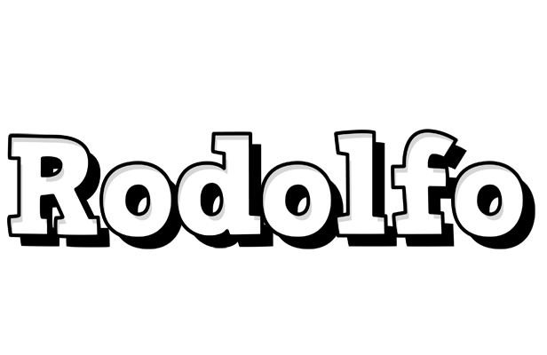 Rodolfo snowing logo