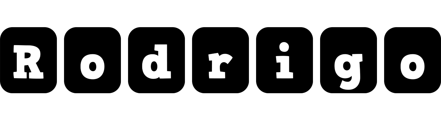 Rodrigo box logo