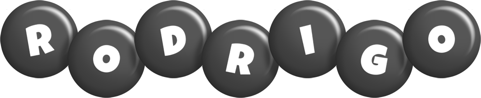 Rodrigo candy-black logo