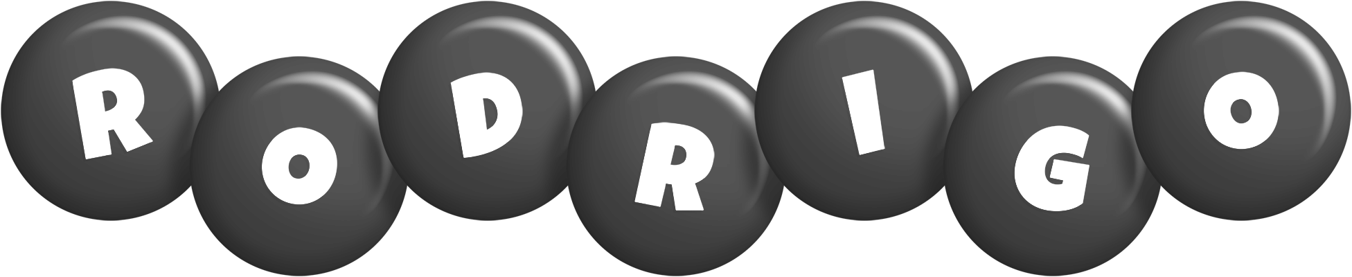 Rodrigo candy-black logo