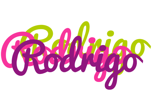 Rodrigo flowers logo