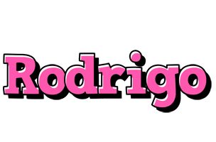 Rodrigo girlish logo
