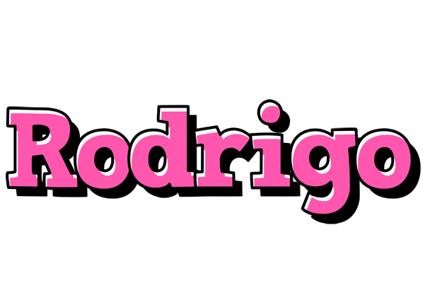 Rodrigo girlish logo