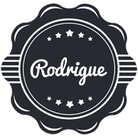 Rodrigue badge logo