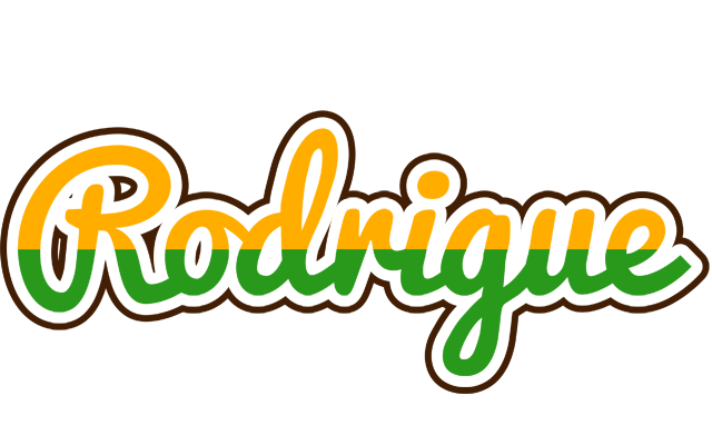Rodrigue banana logo