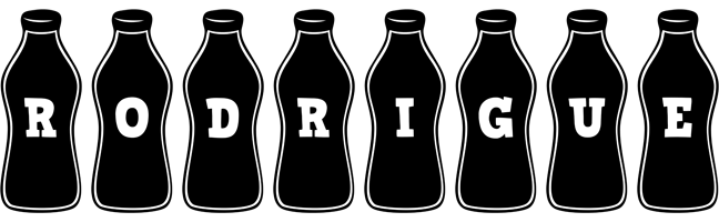 Rodrigue bottle logo