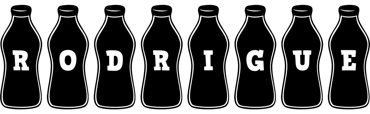 Rodrigue bottle logo