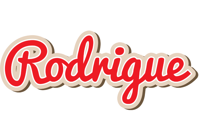 Rodrigue chocolate logo