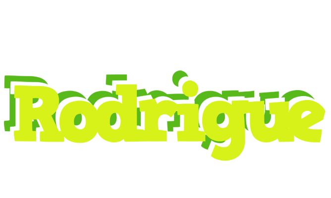 Rodrigue citrus logo