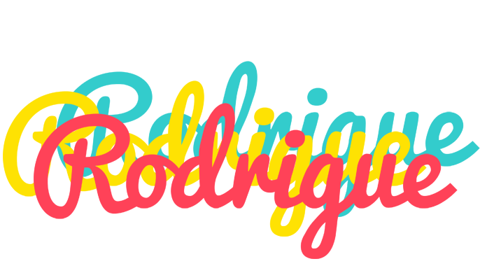 Rodrigue disco logo