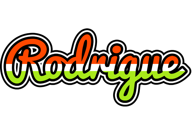 Rodrigue exotic logo