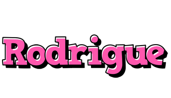 Rodrigue girlish logo
