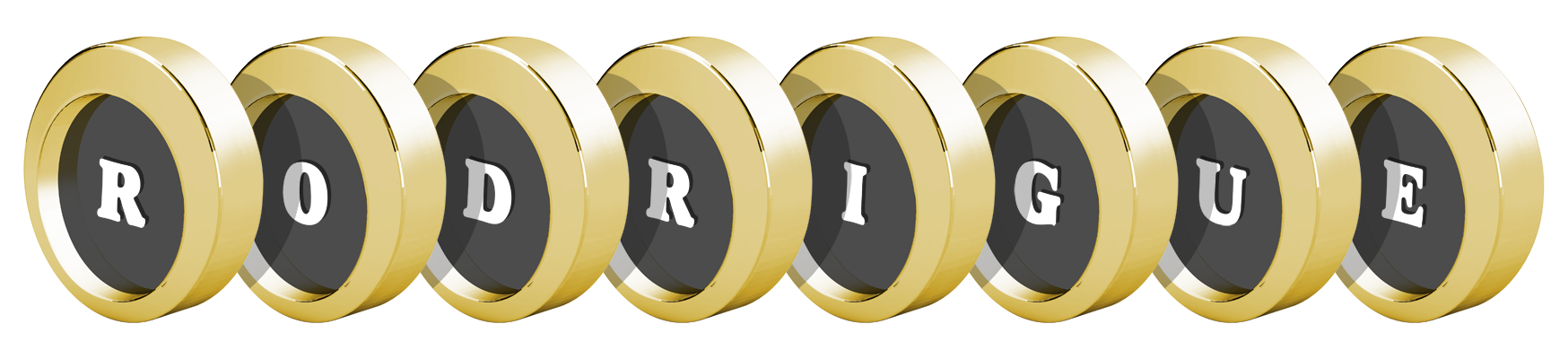 Rodrigue gold logo