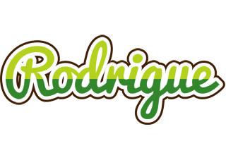 Rodrigue golfing logo