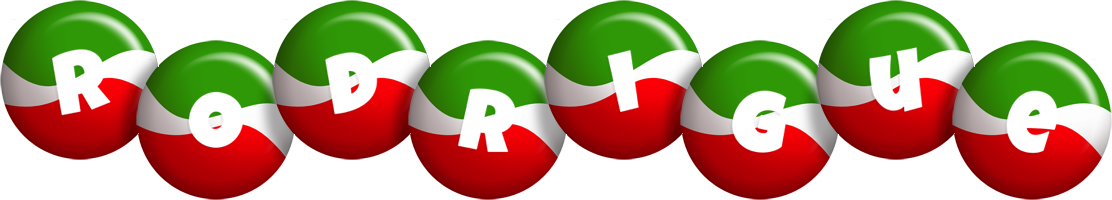 Rodrigue italy logo