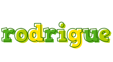 Rodrigue juice logo
