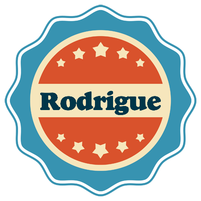 Rodrigue labels logo