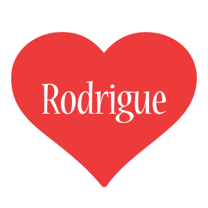 Rodrigue love logo