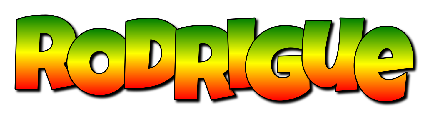 Rodrigue mango logo