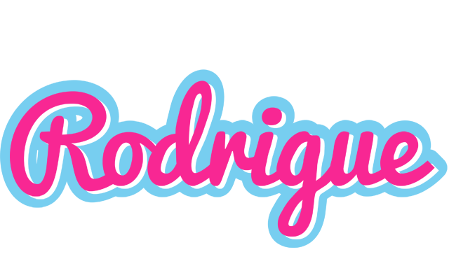 Rodrigue popstar logo