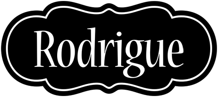 Rodrigue welcome logo