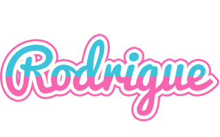 Rodrigue woman logo